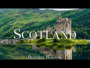Scotland 4K 🍃 Emerald Highlands, Misty Valleys and Wild Coastal Landscapes