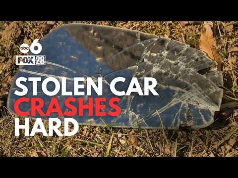 15-year-old steals car and crashes in local neighborhood