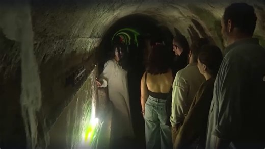 Vidéo. Portugal : les galeries souterraines de Lisbonne se mettent à l'heure d'Halloween