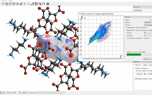 CrystalExplorer软件简单应用