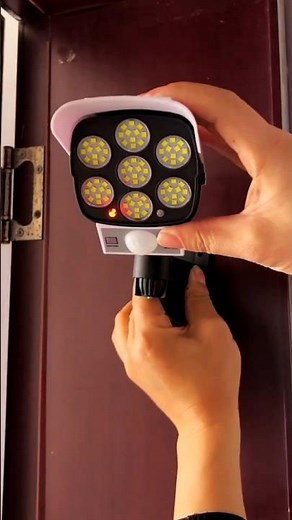 Solar Light Motion Sensor Lamp Security Dummy Camera Remote Wireless Outdoor 🌐 #lightbulb #lamplight