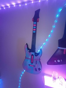 Painted Modded Guitar Hero/clone Hero Mechanical Fret Controller Clone Hero, Yarg, FNF - Etsy