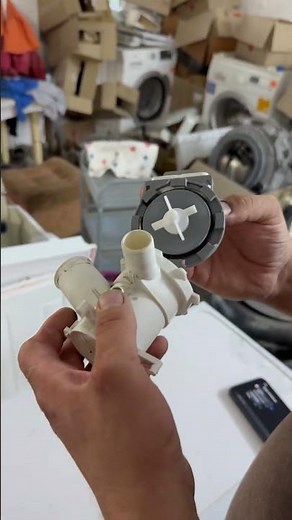 Replacing the pump on a Beko washing machine #washingmachinerepair