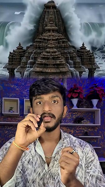 శివాలయం రోజుకి రెండు సార్లు సముద్రంలో మునిగిపోతుందా😱
