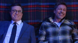 Brad Pitt Pokes Fun at 'Fight Club' and the 'Ocean's' Films in Hilarious 'Late Show' Appearance