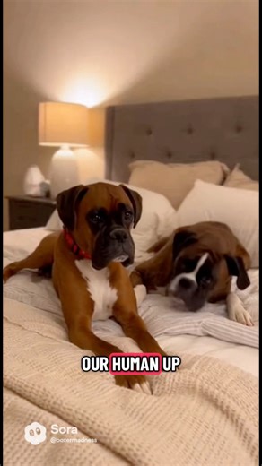 262K views · 6.7K reactions | Role reversal #FurryFriends #boxerdog #puppies | Boxer Madness | Facebook