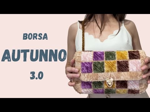 Autumn 3.0 bag, soft and stylish! Tutorial: Bargello Technique