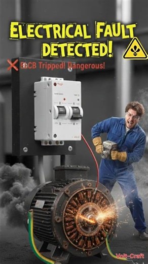 ELCB Earth Leakage Circuit breaker | what is its purpose 🫨🤯