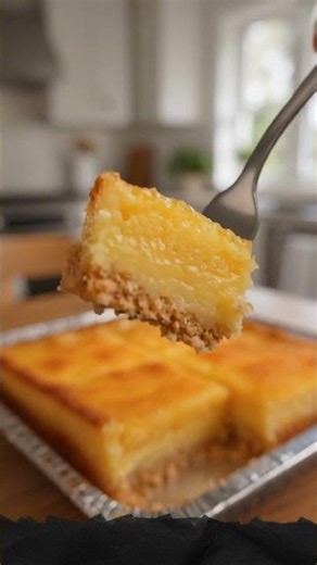 3-Ingredients Lemon Bars