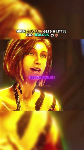 When Cortana Gets a Little Too Jealous #shorts #gaming #halo
