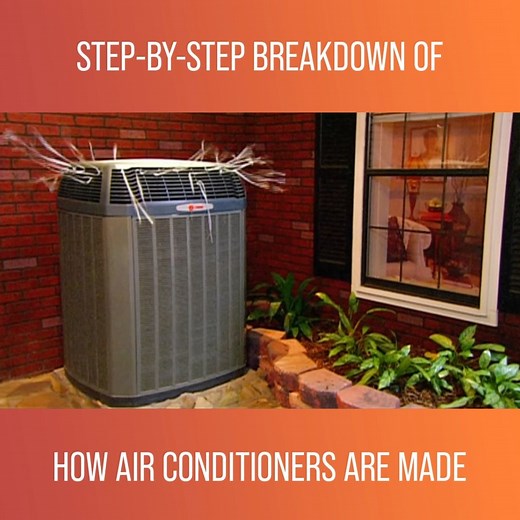 55K views · 1.7K reactions | Learn about the intricate production of air conditioners that allows all of us to keep our cool 略 Watch more How It's Made on discovery+: https://bit.ly/3vWVQQg | Love How It’s Made | Facebook