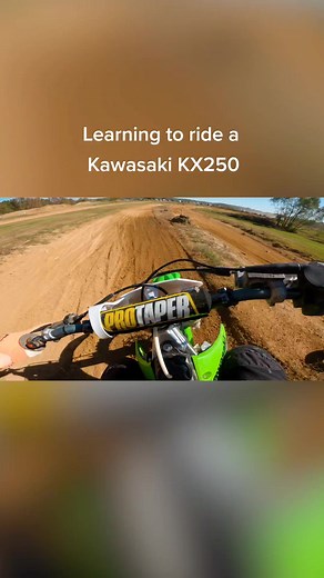 Learning my KX250 😁