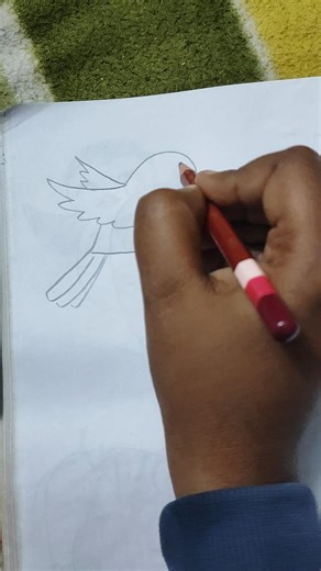 cute bird line drawing🥰🥰🥰 #ytshorts #drawing #drawingtutorials #artplanet #art #easydrawing #shorts