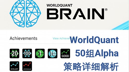 WorldQuant 50组Alpha策略设计详细解析