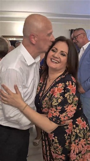 Radość z tańca bije od tej sympatycznej pary.