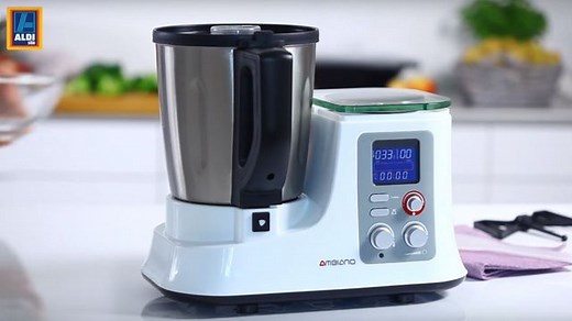 Aldi Süd presents: AMBIANO Küchenmaschine mit Kochfunktion