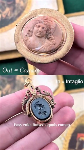 Cameos vs Intaglios — What’s the Difference? 🤔| Gilded Roach