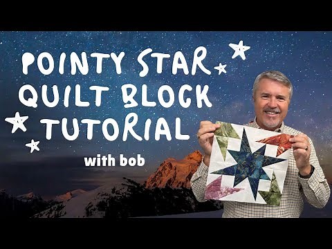 Pointy Stars Quilt Block Tutorial | Easy Star Quilt Design ✨