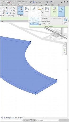 How to model a sloped floor in Revit
