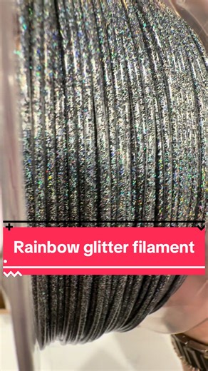 Exploring Rainbow Glitter 3D Printing Filament