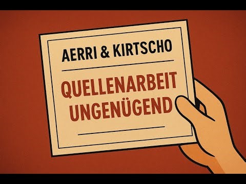 Antwort an Kirtscho und Aerri