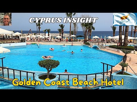 Golden Coast Beach Hotel, Pernera Cyprus - 2024 Hotel Tour.