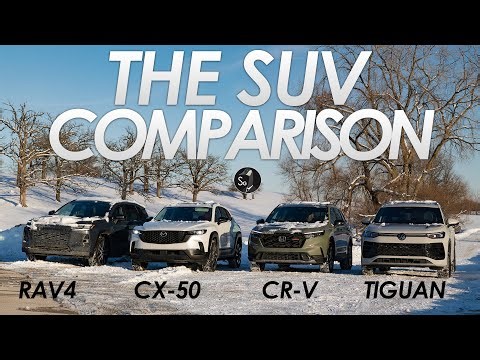 Toyota Rav4 vs Honda CRV vs Mazda CX50 vs VW Tiguan | SUV Comparison