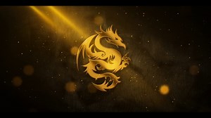 AE Template: Gold Metal Particle Logo SBV-319803102 - Storyblocks