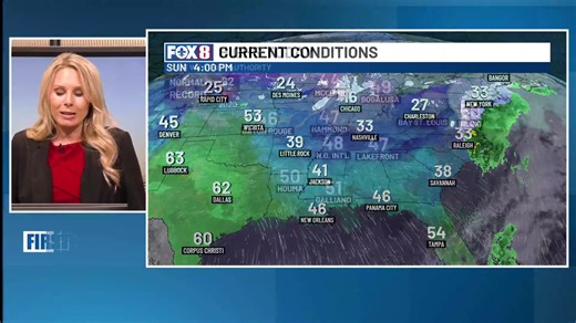 A hard freeze for some as the new work week starts frigid. | WVUE FOX 8