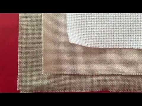 Cross Stitch #26 - Part 1. Aida Vs Evenweave & Linen