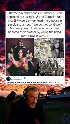 Why Led Zeppelin refused to find a new drummer #BandIntegrity #LedZeppelin #JohnBonham #MusicHistory