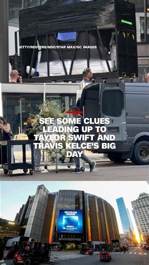See some clues leading up to Taylor Swift and Travis Kelce's big day