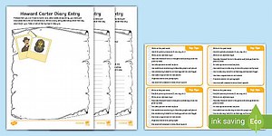 Howard Carter Diary Entry