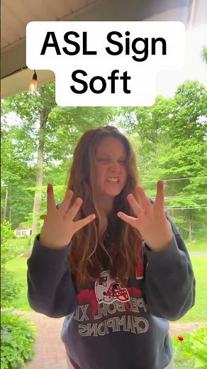 Learn How To Sign "Soft" in ASL for Beginners | American Sign Language #shorts