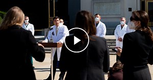 Watch Full Video: White House Doctors Update Trump’s Condition
