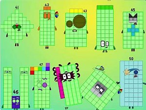 Number blocks 41-50