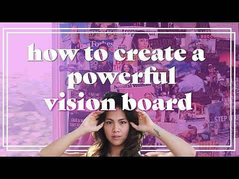 Tips for Creating A Powerful Vision Board (Printable Worksheet)