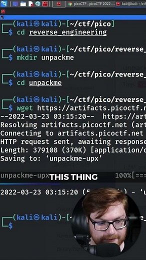 Unpacking UPX #shorts