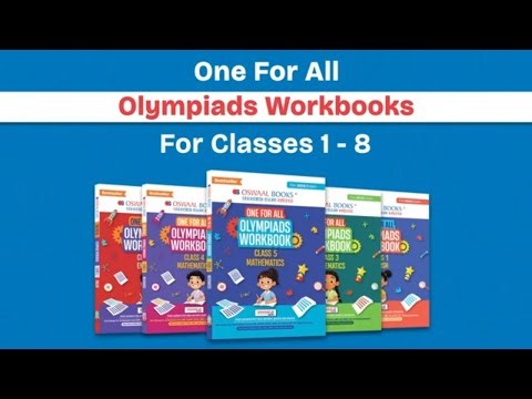 Olympiad Workbooks for Classes 1–8 | One for All Study Material | Oswaal Books