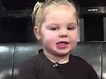 'I took him down!' Little girl explains why she put boy in headlock