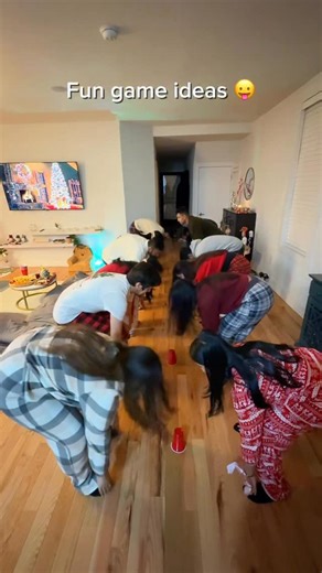 Pooja | NYC Content Creator on Instagram: "Fun game ideas for your next party 🤣😛 Follow @therealpooo for more such games 😍 . . Christmas games fun ideas viral videos trending games on Christmas party decorations comedy funny games adult game ideas fun group musical chair musical candy blow candles guess the games popular fun games Bollywood style games friends hangout unique games ideas for a party #christmas #christmasgames #explorepage #reels #trending"