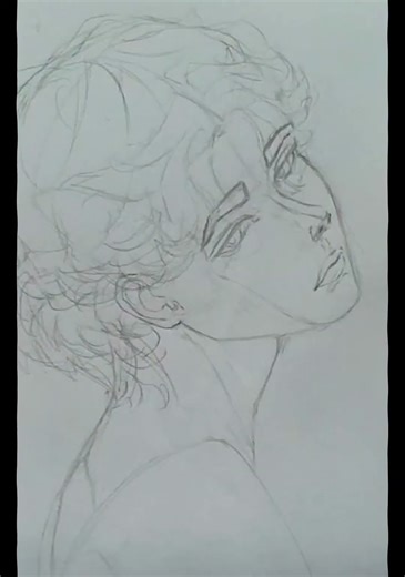 This is how to use shapes correctly #artfyp #animeboy #drawingideas