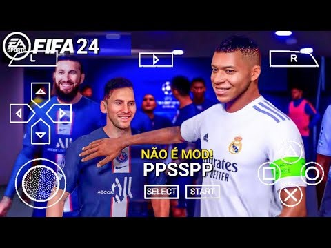 HOW TO INSTALL AND PLAY THE OFFICIAL FIFA 24 ON PPSSPP ON AN ANDROID MOBILE PHONE!