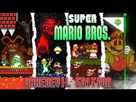 Super Mario Bros. Daredevil Edition (by Ultra_Inferno64) | Full Gameplay + Secret Ending!