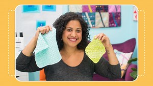 How to Knit a Dishcloth/Washcloth - FREE PDF Pattern & Video - Crafty Gemini