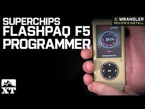 Jeep Wrangler Superchips Flashpaq F5 Programmer (2012-2014 JK) Review & Install