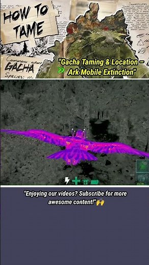 Taming My First Gacha in Ark Extinction For Insane Loot Drop.#ARKExtinction #GachaTaming #TameGacha