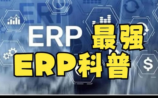 全网最详细的ERP科普