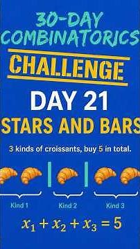Day 21: Stars and bars in counting ⭐️📶