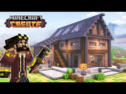 Playing First time Minecraft Create Mod Post Production